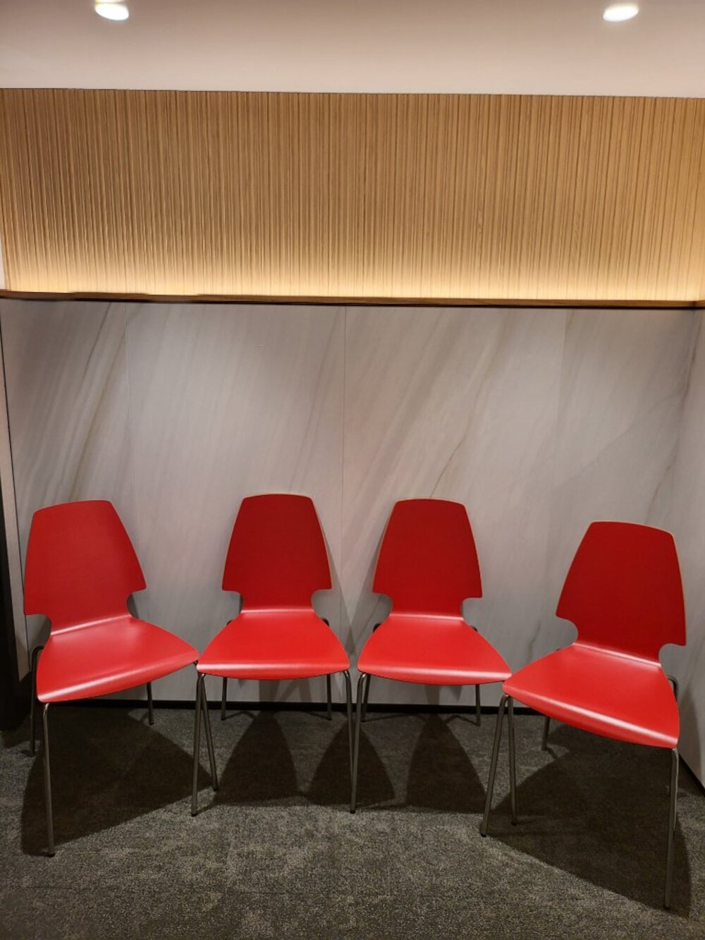 4 Red Chairs - Picture 13 of 13